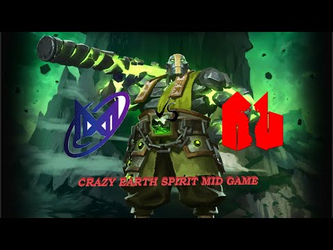 Nigma Galaxy SEA vs Army Geniuses.Crazy Earth Spirit Mid Ez  Round Robin Game!!!BTS Pro Series 11