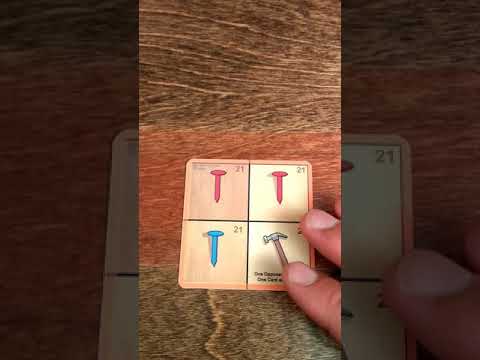 Basics of Hammer and Nails: A Card Tile Game