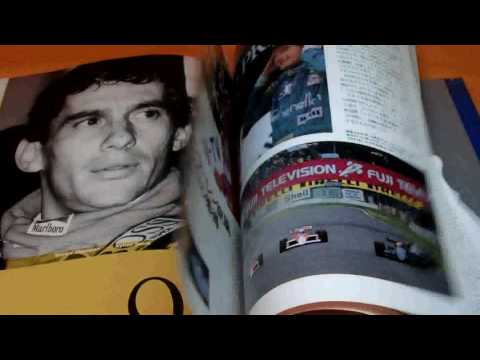 Complete history of Formula One 1986-1990 book F1 HONDA Ayrton Senna #0344