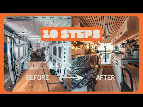 How To Build YOUR VAN in 10 STEPS - From START to FINISH (2025)