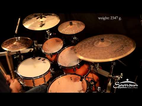 Samsun Prototype Dry Jazz Ride 22"  weight: 2347 g.