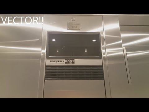 (Now Modernized) MontgomeryKONE Vector Hydraulic Elevator at Douglas College - New Westminster BC