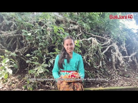 Ni Kadek Ayu Dwipa Ningsih Wakil Desa Adat Riang Gede | Festival Tutur Rare Tabanan