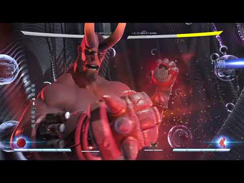 Injustice 2 Hellboy 33 Hit Combo