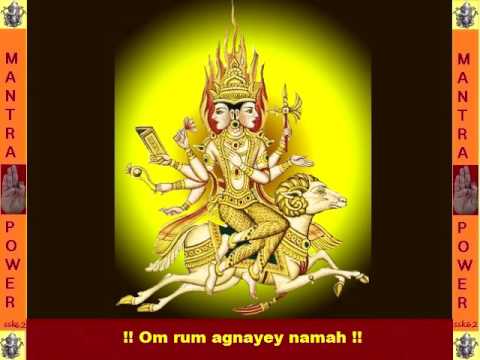 AgniDev Mantra : chanted  540 times  for fat reduction, weight loss easy life.