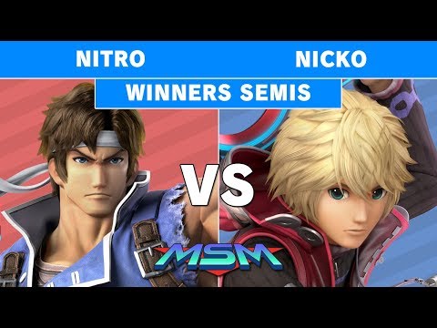 Smash Ultimate Tournament - MSM 173 Nitro Vs. Nicko - Winners Semis