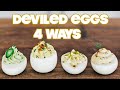 Making Deviled Eggs Four Ways Classic Southern Bacon Avocado