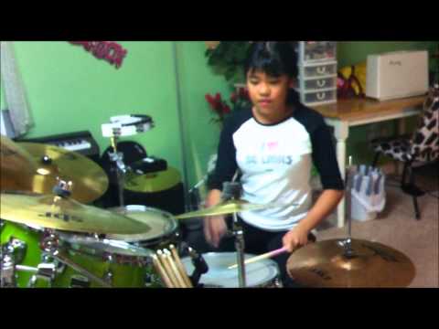 Take a Hint by Victorious Cast ft. Victoria Justice and Elizabeth (Drum Cover)