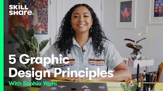 5 Examples of Graphic Design Principles with Designer Sophia Yeshi