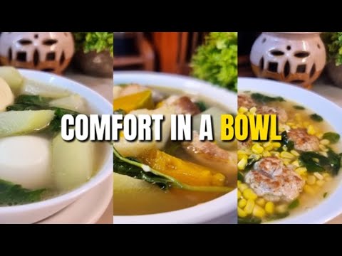 3 Filipino Comfort Soups for a Cold Weather