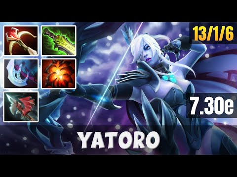 Yatoro | Drow Ranger | Dota 2 Pro Gameplay - Patche 7.30e