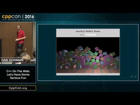 CppCon 2016: Dan Gohman “C++ on the Web: Let's have some serious fun."