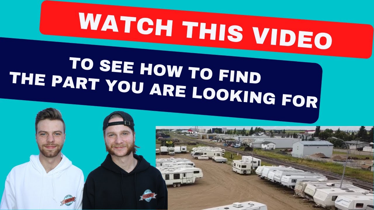 How to find the part you need to replace in your RV