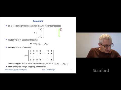 Stanford ENGR108 Introduction to Applied Linear Algebra | 2020 | Lecture 1 Introduction