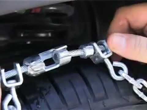 MONTAGE CHAÎNES À NEIGE XP16 - POLAIRE