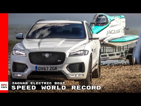 Jaguar Electric Boat Speed World Record