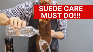 Don&#39;t RUIN Your Suede Shoes &amp; Boots  | Waterproof Your Suede &amp; Nubuck