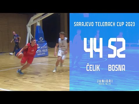 OKK Čelik vs KK Bosna - Sarajevo Telemach Cup 2023 #basketball #full #game