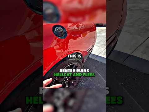 Renter Ruins Hellcat And Disapears 😟 @h@houston.crosta