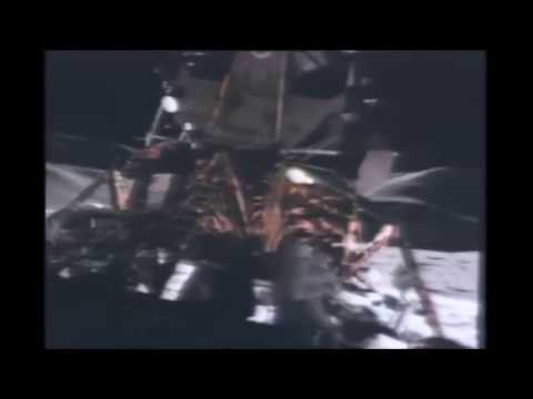 Apollo 15 lunar rover deployment, 1972