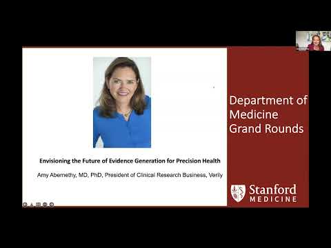 Envisioning the Future of Evidence Generation for Precision Health | DoM Grand Rounds | 18 May 2022