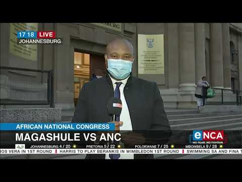 Discussion Magashule vs ANC