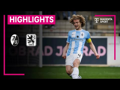 SC Freiburg II - TSV 1860 München | Highlights 3. Liga | MAGENTA SPORT
