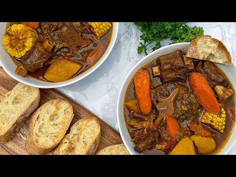 HOW TO MAKE OXTAIL STEW | RICH OXTAIL SOUP | OXTAIL RECIPE || FRUGALLYT