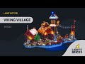 Light My Bricks Lumières-LED pour LEGO® Village viking 21343