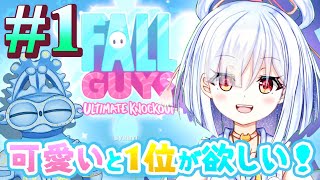 【Fall Guys】“可愛い”と”1位”を目指すFall Guys実況プレイ！！ #1 【水餅ちゃのゆと土偶のノノムラ】【バ美肉】