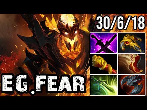 Fear [Shadow Fiend] The Old Man Plays Like a God. Dota 2 7.14 | Full Game