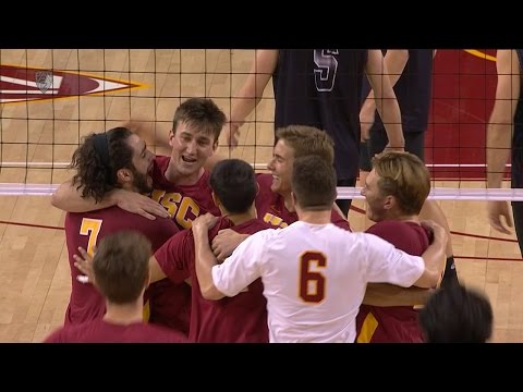 Recap: USC men's volleyball upsets No. 3 Long Beach State in four