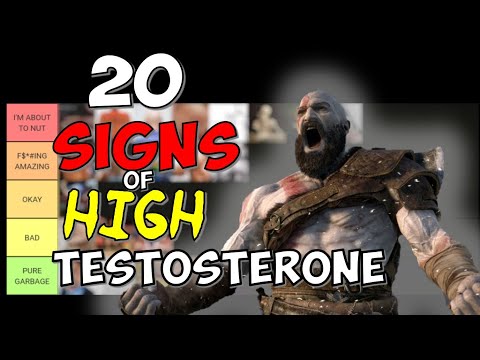 20 Physical Signs You Have High Testosterone (Science-Based TIER LIST)