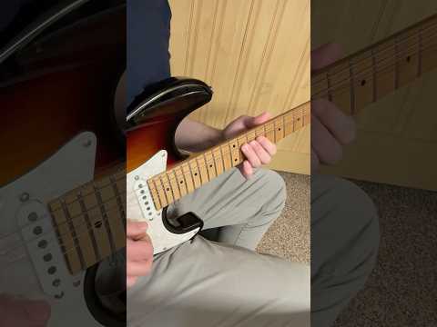 The blues scale, harmonic minor, & some arpeggios