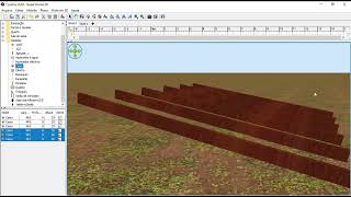 como fazer um pergolado inclinado SWEET HOME 3D