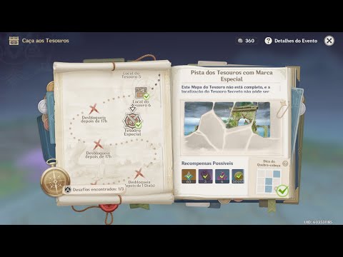 Genshin Impact 2.0 (Caça aos Tesouros dia 3)