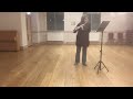 Vivace from Sonata in F Major - flute alone