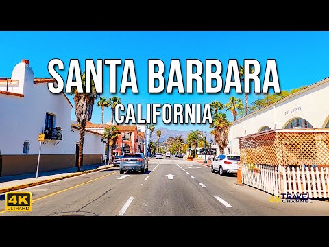 Santa Barbara Drive [4K] | California | United States