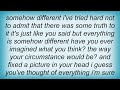 Face To Face - Just Like You Said Lyrics
