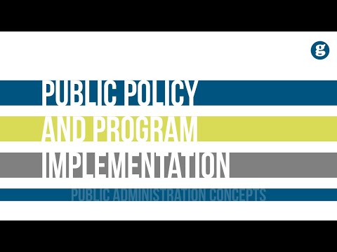 The Study of Public Administration