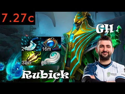 GH Rubick Support | Full Gameplay 7.27c |  Dota 2 Pro Replays