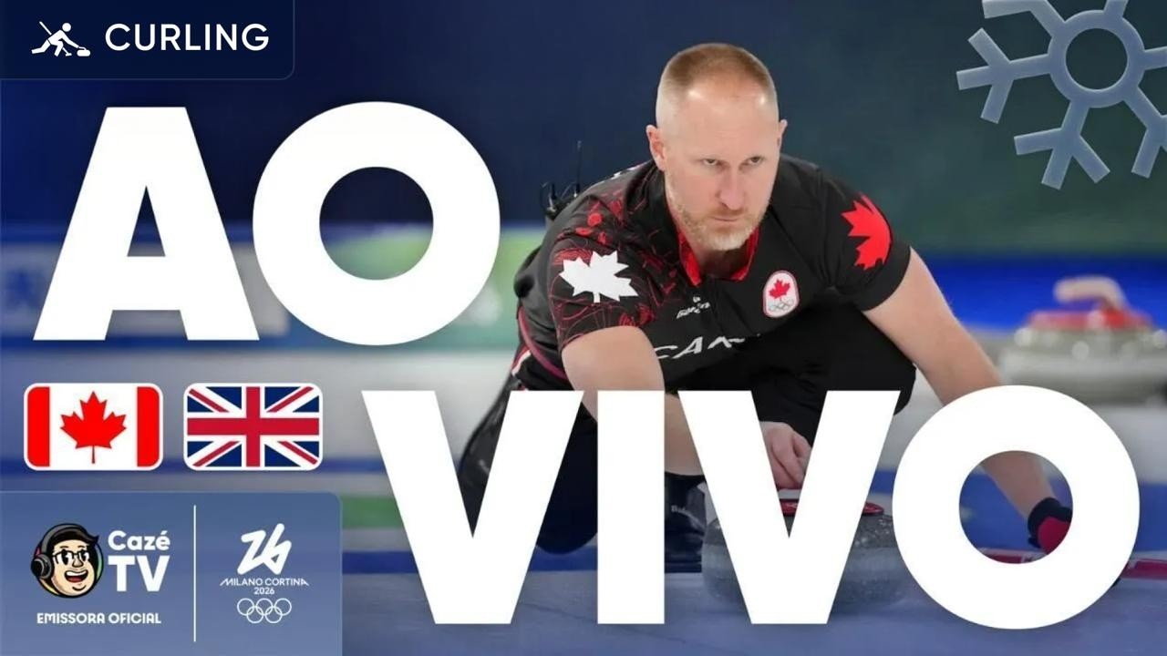 AO VIVO: CURLING MASCULINO | OLIMPÍADAS DE INVERNO 2026 | CANADÁ X GRÃ-BRETANHA