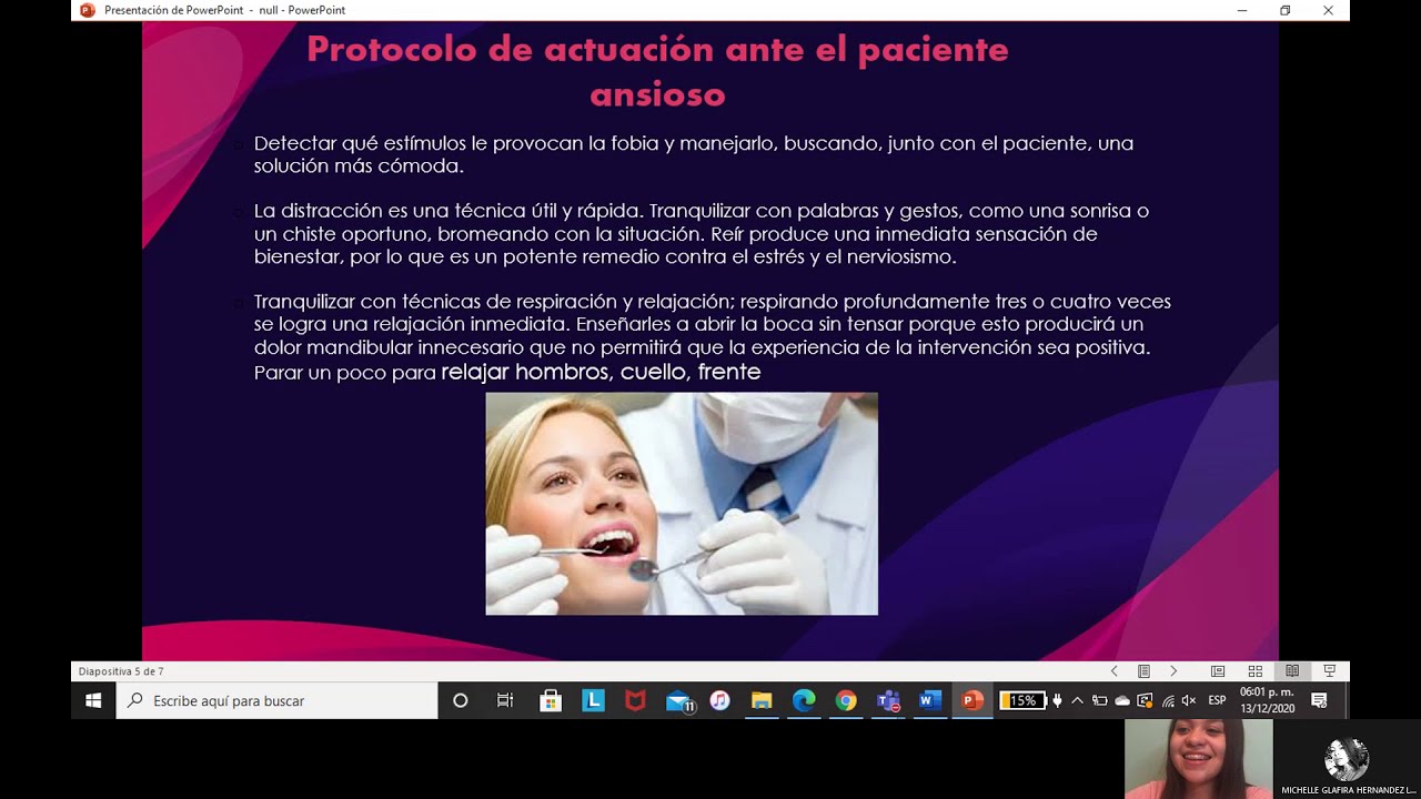 ANSIEDAD EN EL PACIENTE ODONTOLÓGICO