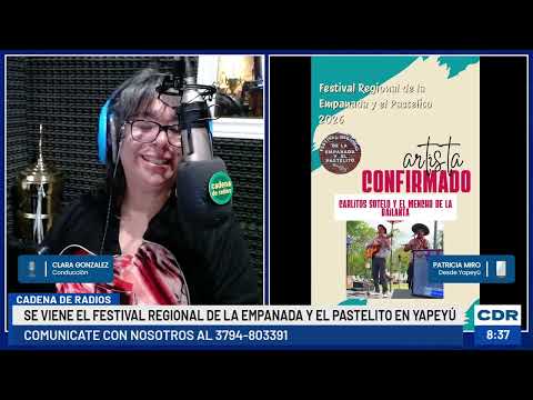 SE VIENE EL FESTIVAL REGIONAL DE LA EMPANADA Y EL PASTELITO EN YAPEYÚ | PATRICIA MIRO 10/09