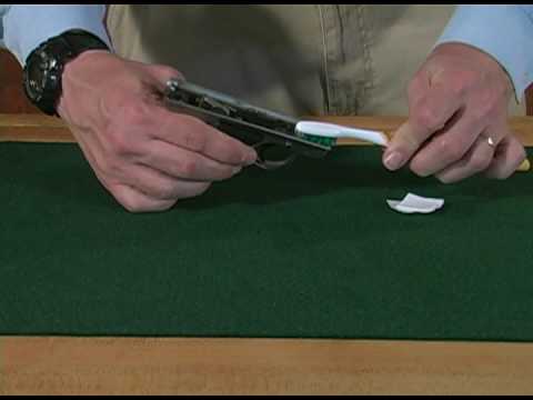 Ruger Mark III .22 Pistol Cleaning