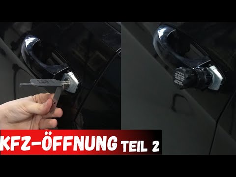 Non-destructive vehicle opening - Opening a car without a key - PART 2 | Car unlocking |