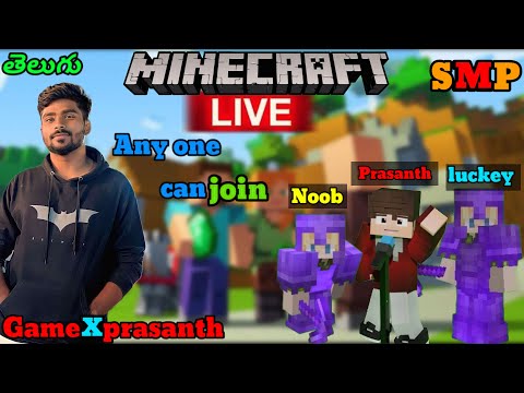EPIC MINECRAFT LIVE IN TELUGU - 700 SUBS TODAY?!