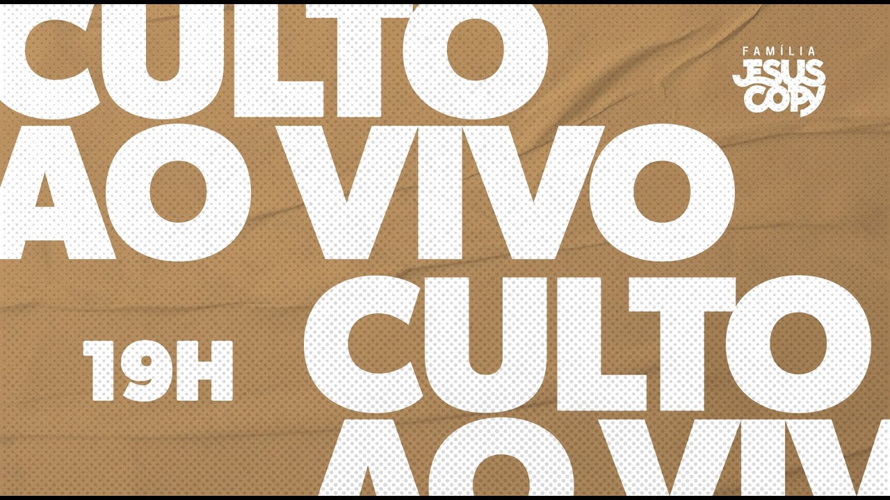 CULTO DOMINGO 10.11.2024 - 19H
