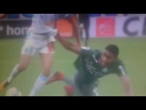 Pierre Gabriel RED CARD vs OM