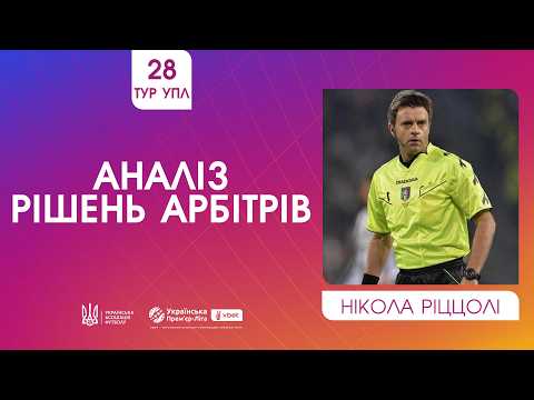 28 ТУР УПЛ. НІКОЛА РІЦЦОЛІ АНАЛІЗУЄ РІШЕННЯ АРБІТРІВ